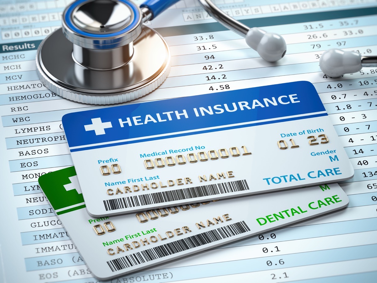 Health insurance cards with stethoscope - Affordable Access Health South Florida